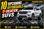 Upcoming affordable 7-seater SUVs launching in India during 2026 and 2027
