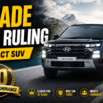 2024 Hyundai Creta facelift front design with updated grille and LED DRLs