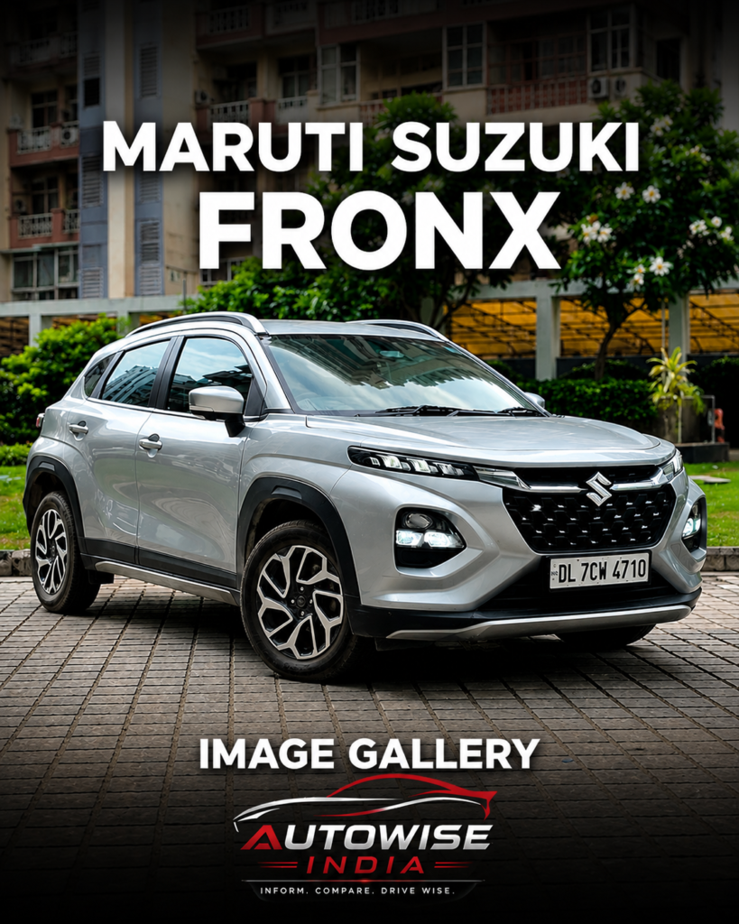 Maruti Suzuki Fronx image gallery front side view