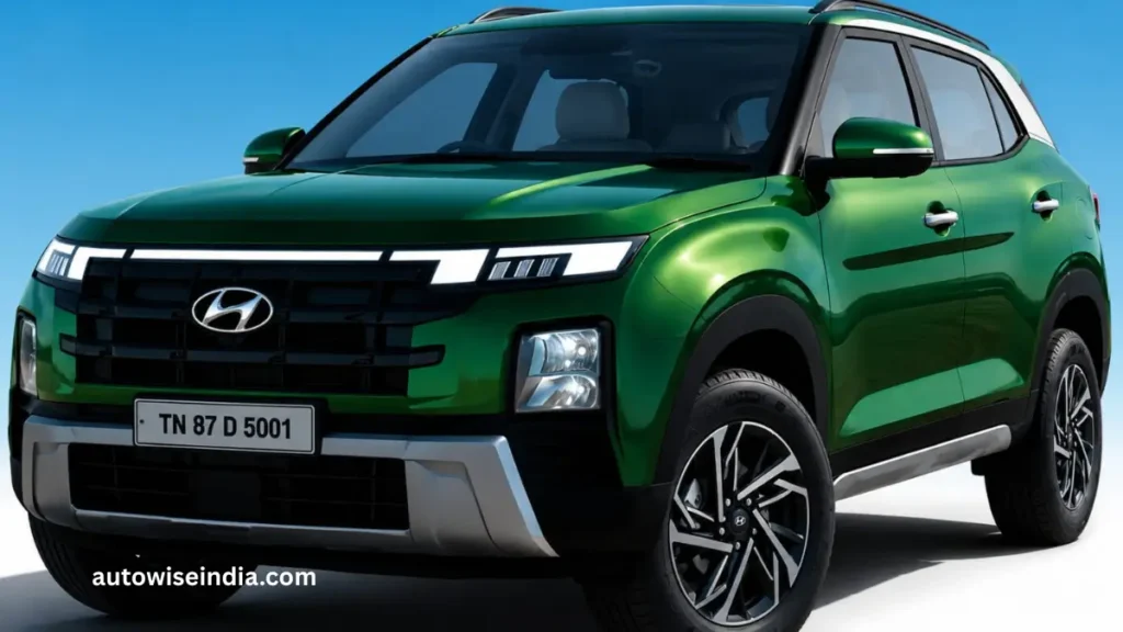Hyundai Creta Summer Edition thumbnail with beach background and premium AutoWise India review branding