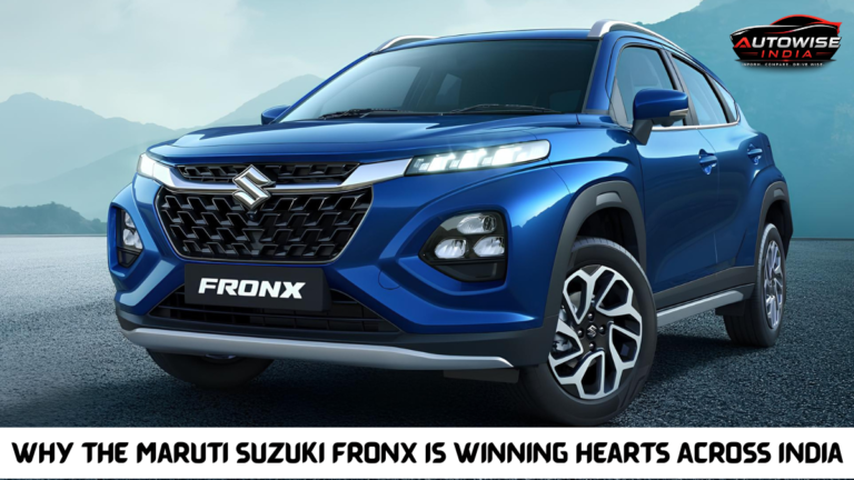 Why the Maruti Suzuki Fronx Is Winning Hearts Across India