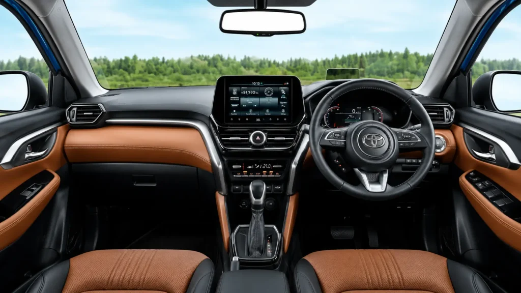Grand Vitara vs Hyryder: Which Hybrid SUV is better in 2026? front interior 1 new (1)