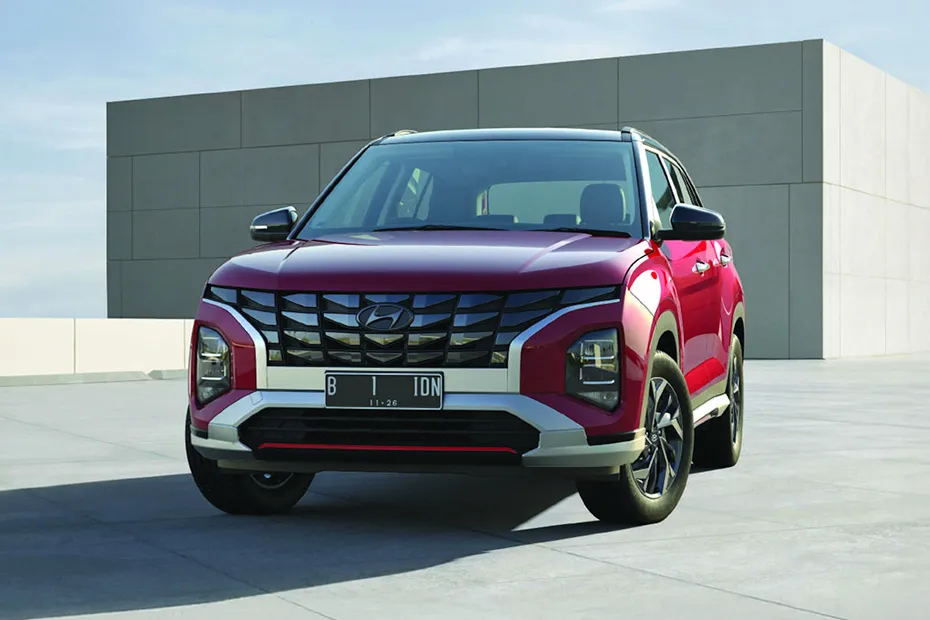Hyundai Creta front angle view