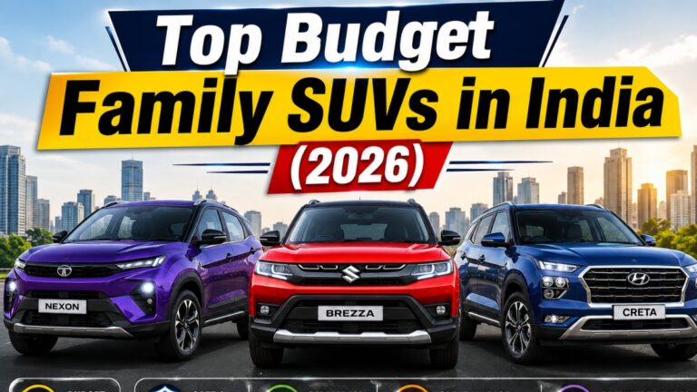 SUVs in India, like Tata Nexon, Maruti Suzuki Brezza, and Hyundai Creta front look