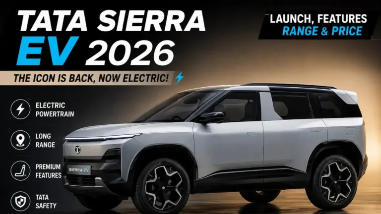 Tata Sierra EV 2026 SUV front view official style thumbnail