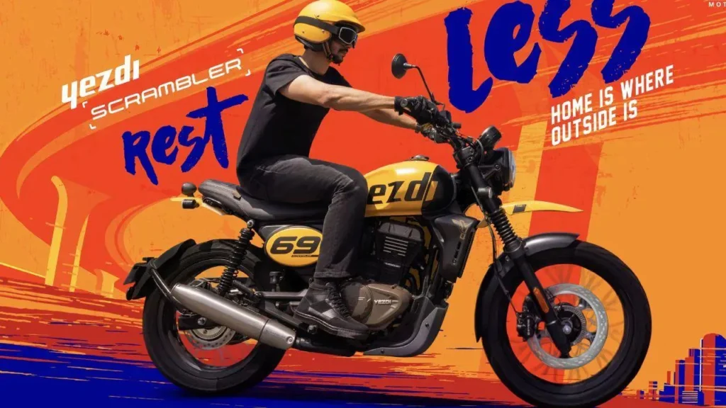 New 2026 Yezdi Scrambler