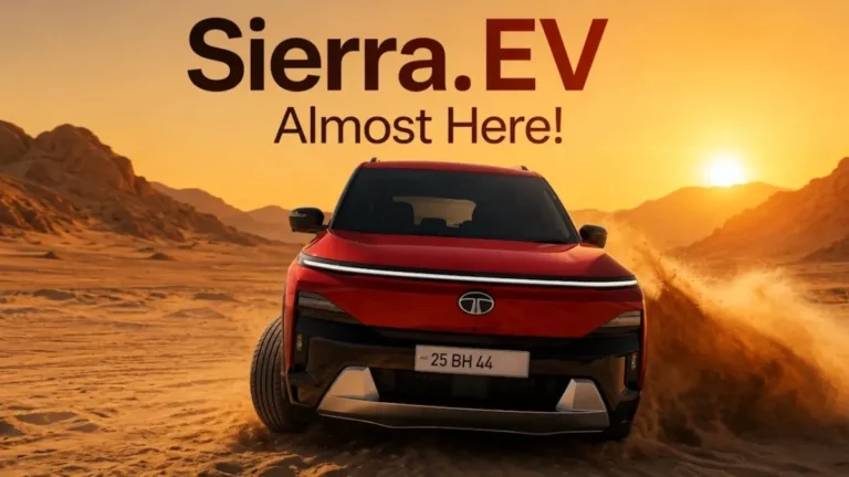 Tata Sierra EV Launch Soon