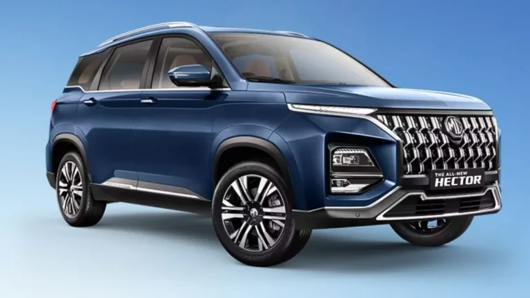 mg hector plus facelift