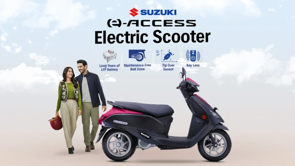 Suzuki e-Access Review: Simple, Reliable, and Perfect for the Family; But Is It Worth ₹1.88 Lakh? Suzuki e-Access Review